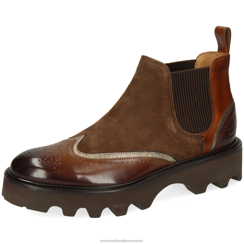 sali 19 žene Melvin & Hamilton smeđa 22DJH822 gležnjače