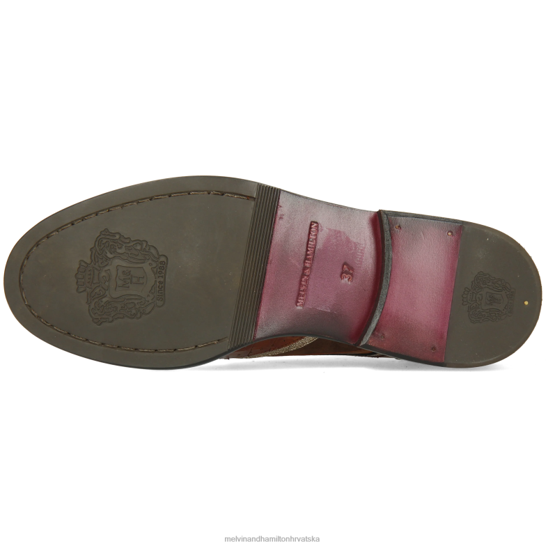 sali 30 žene Melvin & Hamilton smeđa 22DJH982 gležnjače