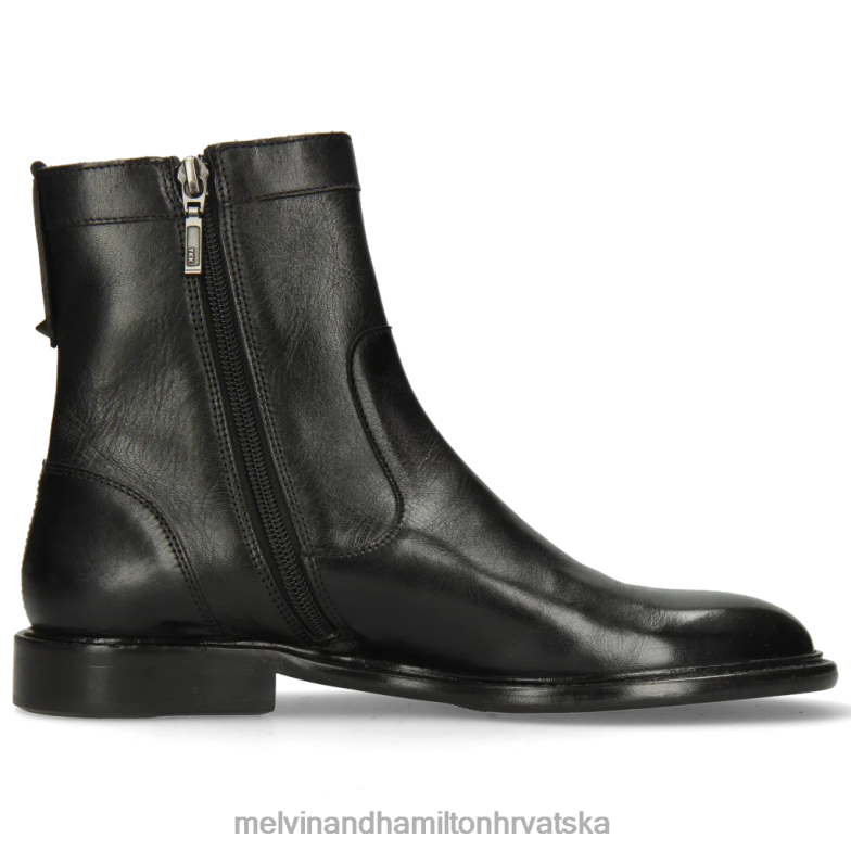 sali 85 žene Melvin & Hamilton crno 22DJH1078 gležnjače