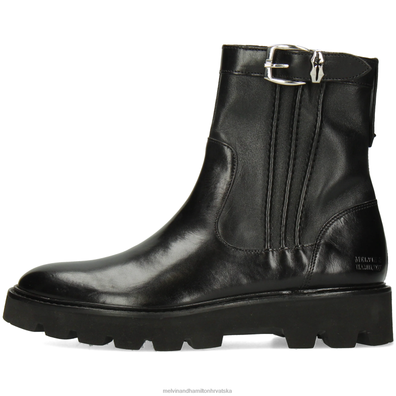 sali 85 žene Melvin & Hamilton crno 22DJH849 gležnjače