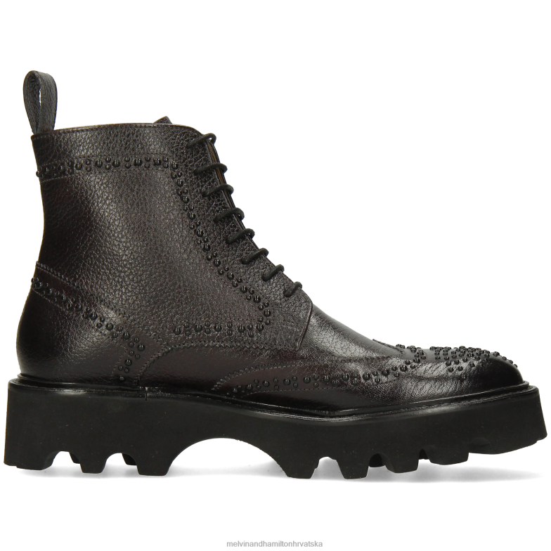 sally 120 žene Melvin & Hamilton crno 22DJH882 gležnjače