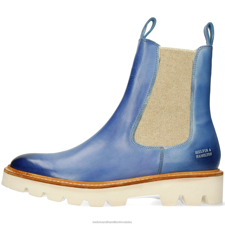 sally 186 žene Melvin & Hamilton plava 22DJH862 gležnjače