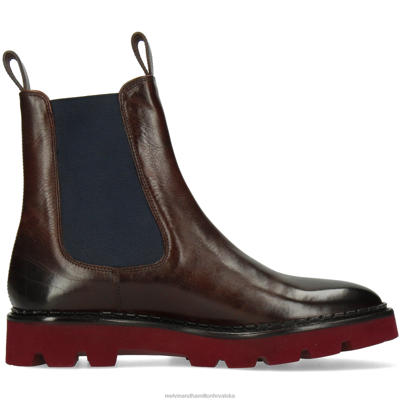 sally 186 žene Melvin & Hamilton smeđa 22DJH860 gležnjače