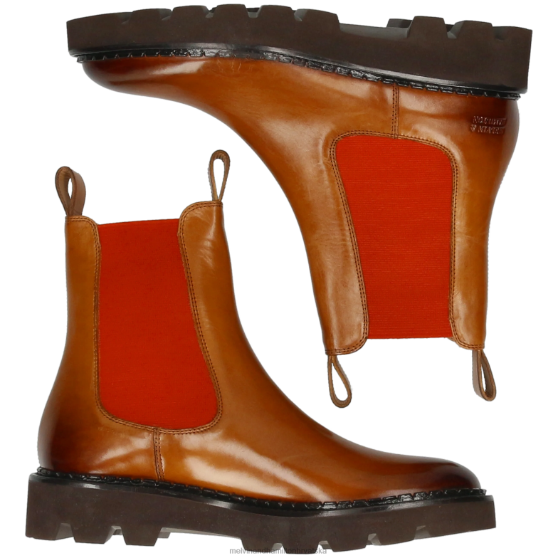 sally 186 žene Melvin & Hamilton svijetlosmeđa 22DJH885 gležnjače