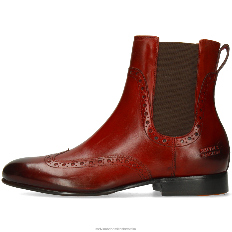 sally 192 žene Melvin & Hamilton Crvena 22DJH833 gležnjače