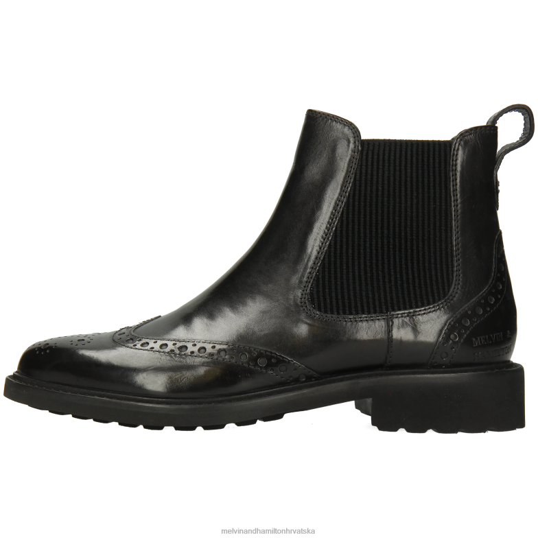 selina 29 žene Melvin & Hamilton crno 22DJH789 gležnjače