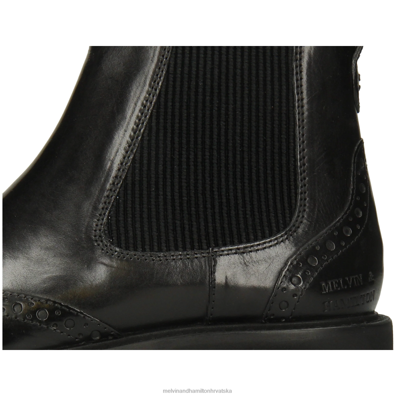 selina 29 žene Melvin & Hamilton crno 22DJH789 gležnjače