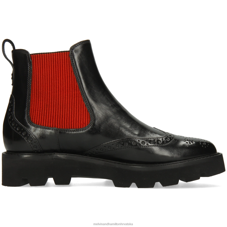 selina 29 žene Melvin & Hamilton crno 22DJH906 gležnjače