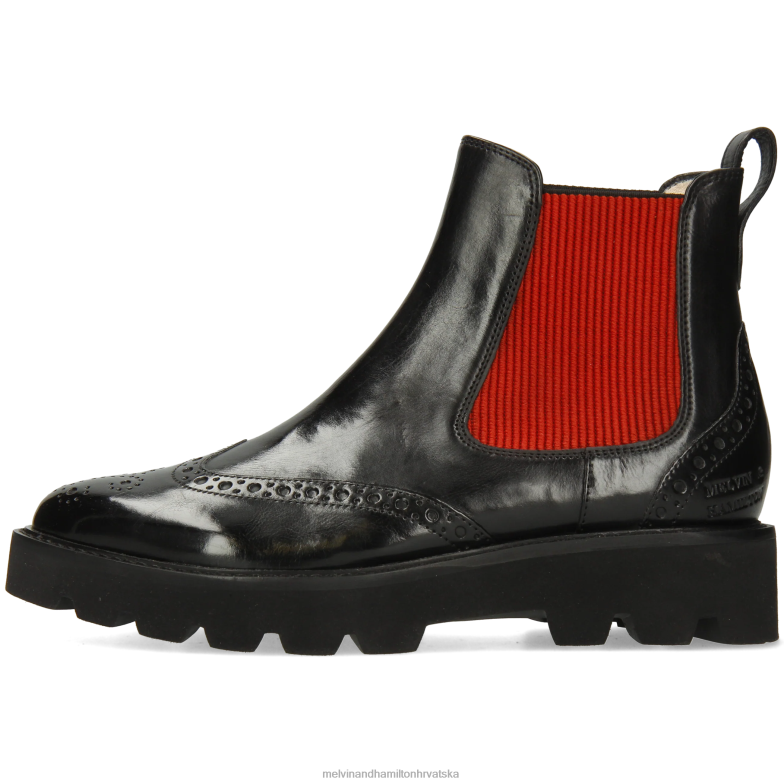 selina 29 žene Melvin & Hamilton crno 22DJH906 gležnjače