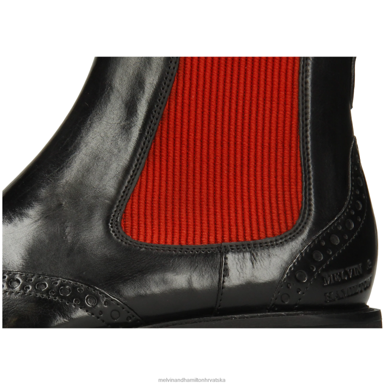 selina 29 žene Melvin & Hamilton crno 22DJH906 gležnjače