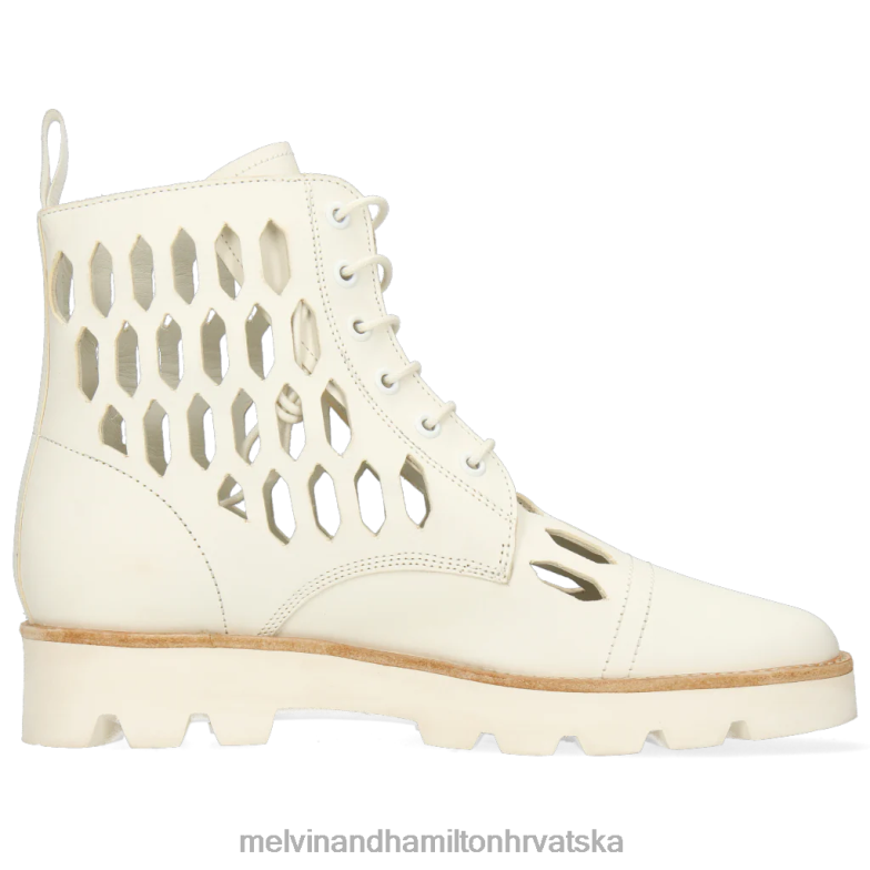 selina 51 žene Melvin & Hamilton bijela 22DJH1079 gležnjače
