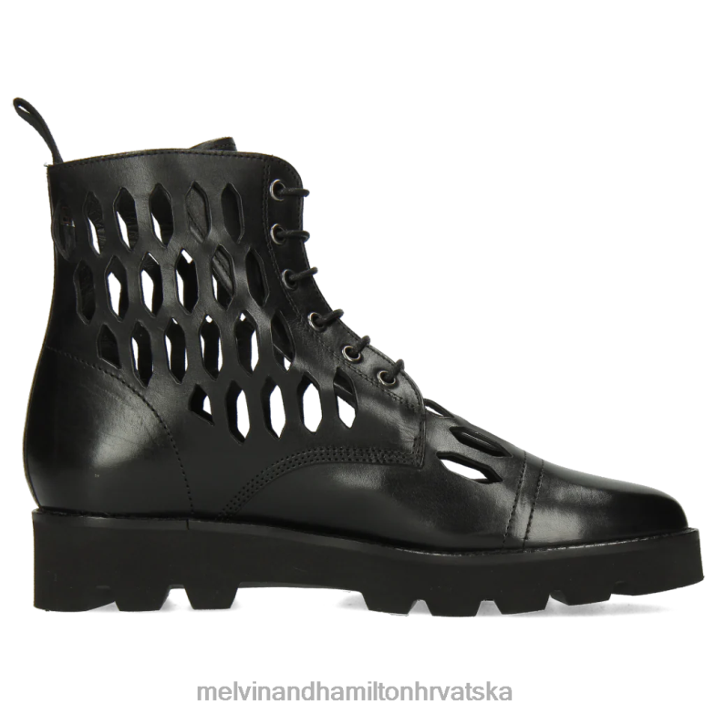 selina 51 žene Melvin & Hamilton crno 22DJH1128 gležnjače