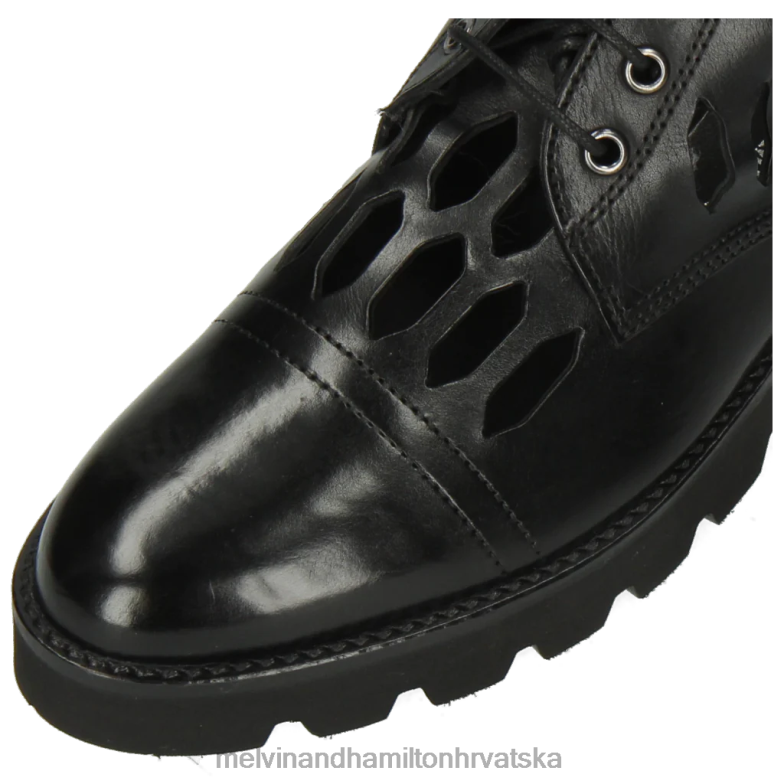 selina 51 žene Melvin & Hamilton crno 22DJH1128 gležnjače