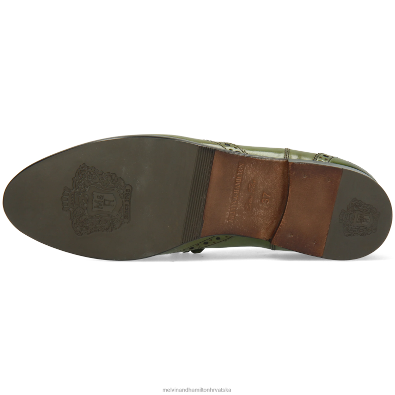 selina 5 žene Melvin & Hamilton zelena 22DJH981 gležnjače