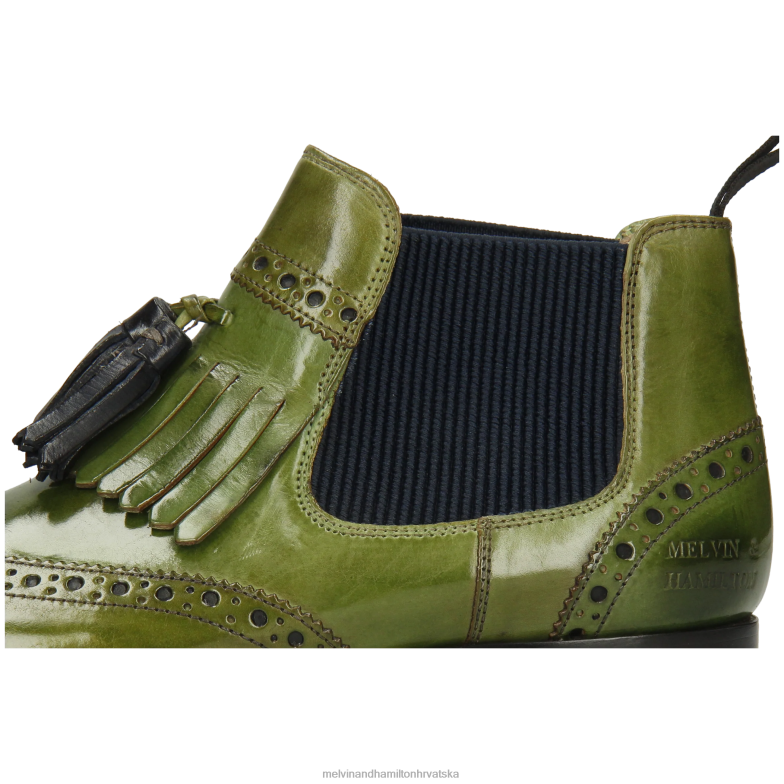 selina 5 žene Melvin & Hamilton zelena 22DJH981 gležnjače