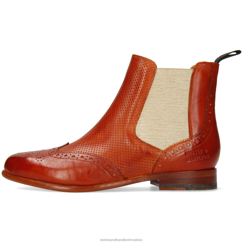 selina 6 žene Melvin & Hamilton Crvena 22DJH999 gležnjače