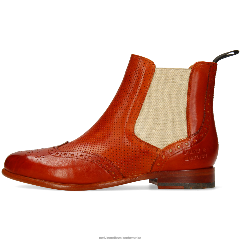 selina 6 žene Melvin & Hamilton Crvena 22DJH999 gležnjače