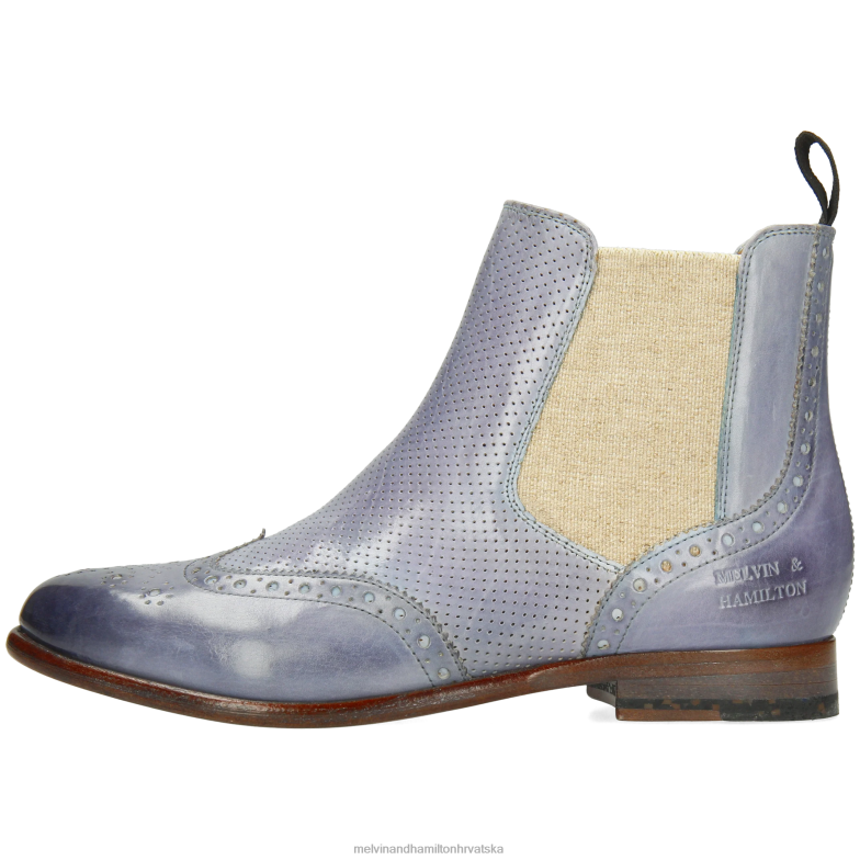 selina 6 žene Melvin & Hamilton siva 22DJH857 gležnjače