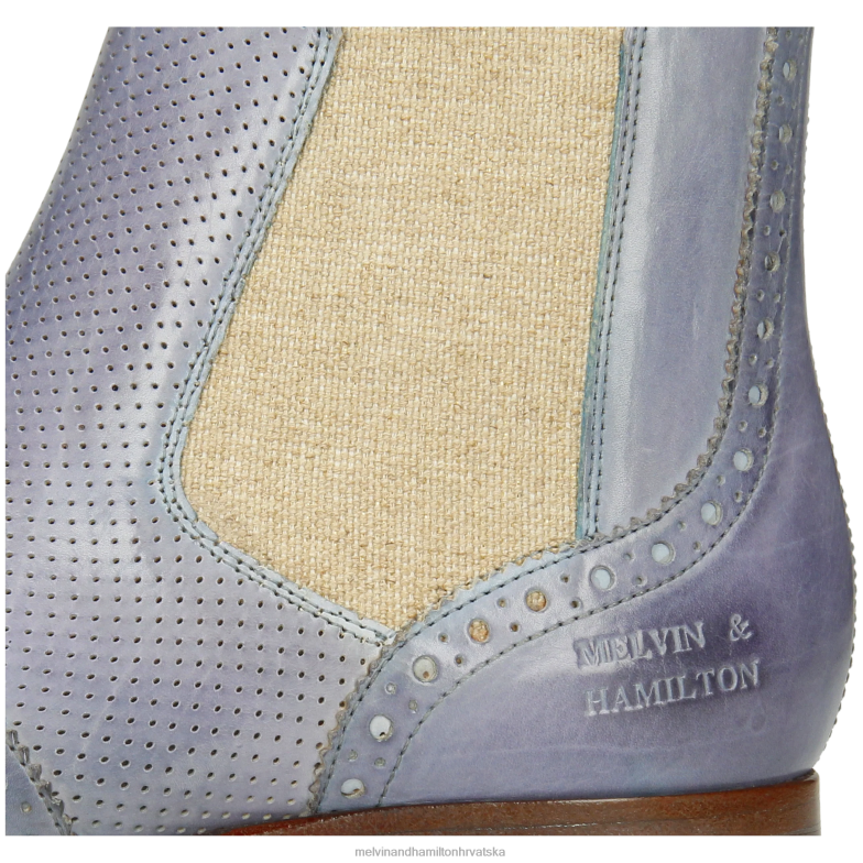 selina 6 žene Melvin & Hamilton siva 22DJH857 gležnjače