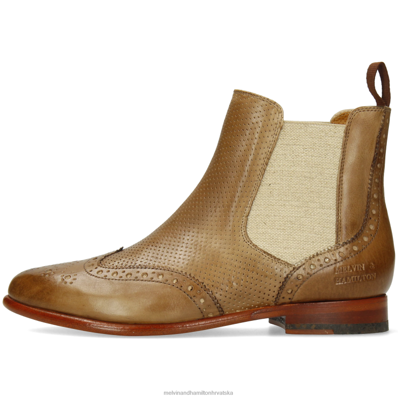 selina 6 žene Melvin & Hamilton svijetlosmeđa 22DJH867 gležnjače