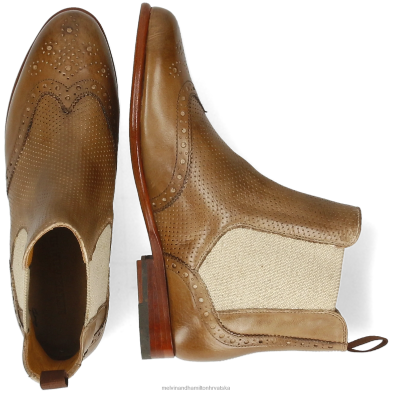 selina 6 žene Melvin & Hamilton svijetlosmeđa 22DJH867 gležnjače