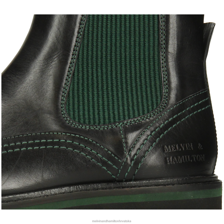 sibilo 33 žene Melvin & Hamilton crno 22DJH785 gležnjače