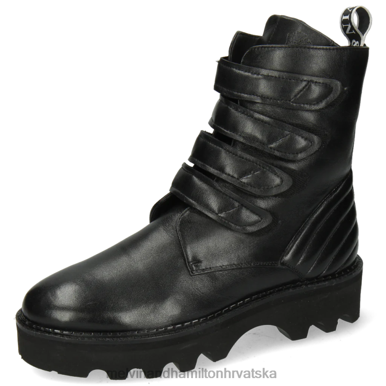 sibilo 7 žene Melvin & Hamilton crno 22DJH1022 gležnjače