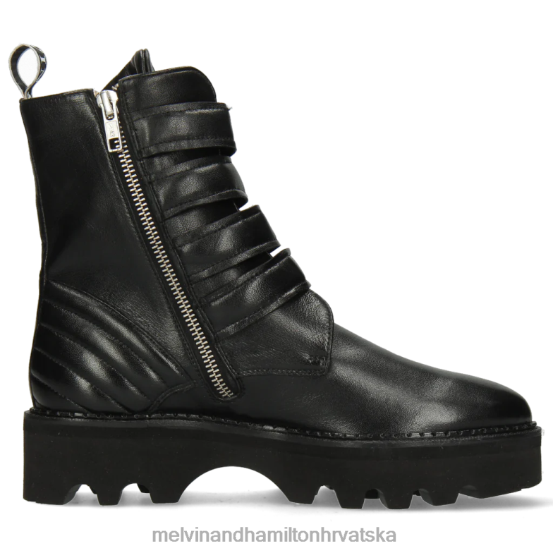 sibilo 7 žene Melvin & Hamilton crno 22DJH1022 gležnjače