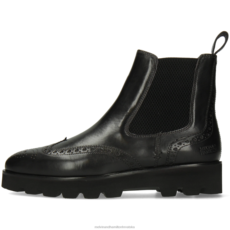 susan 111 žene Melvin & Hamilton crno 22DJH780 gležnjače