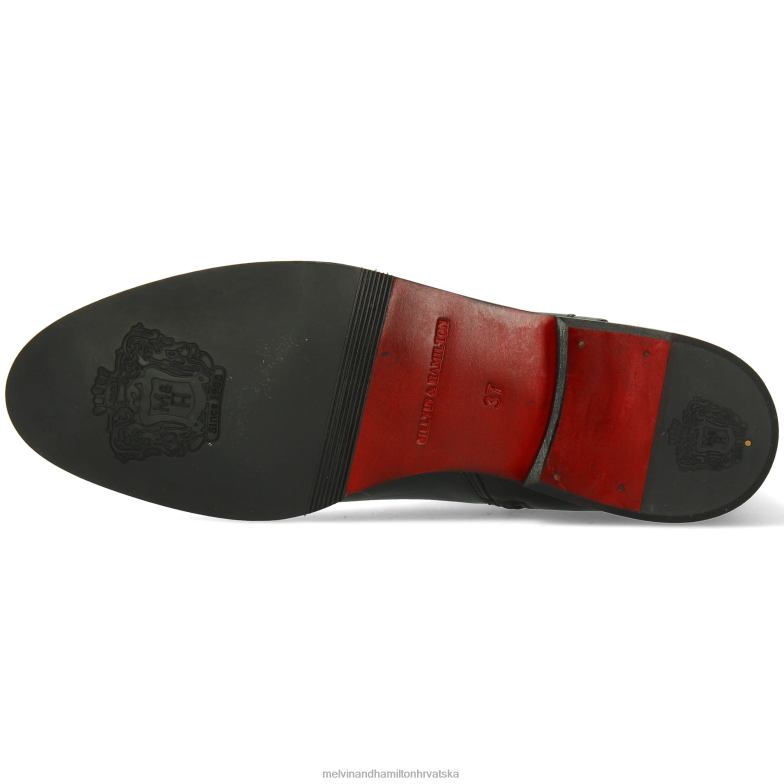 susan 116 žene Melvin & Hamilton crno 22DJH920 gležnjače