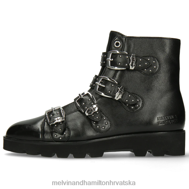 susan 44 žene Melvin & Hamilton crno 22DJH1051 gležnjače