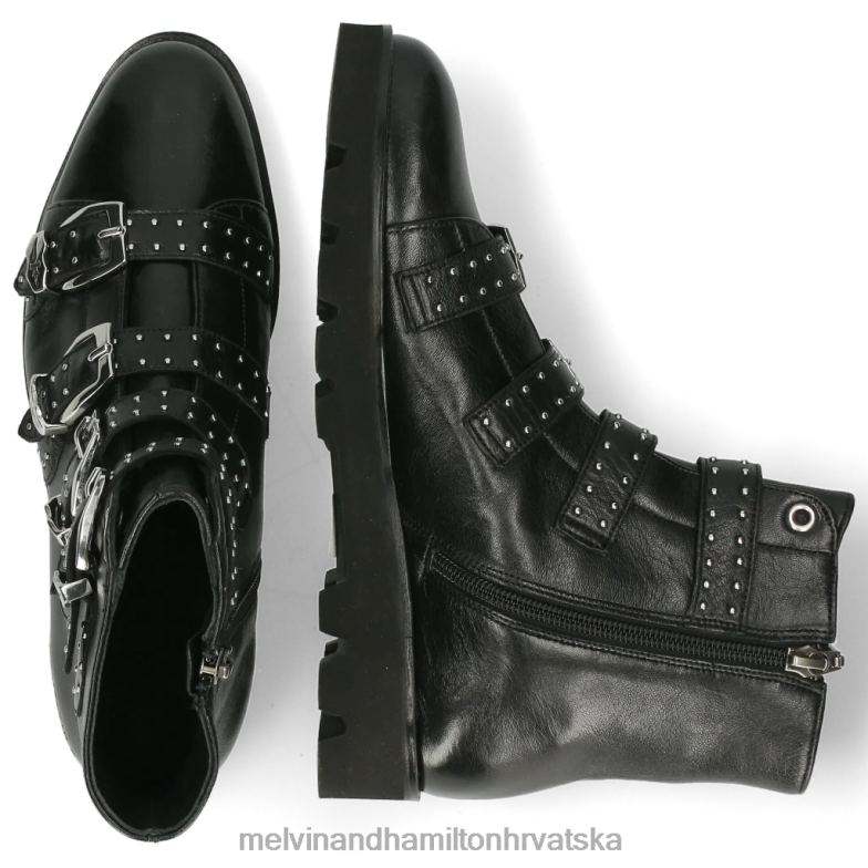 susan 44 žene Melvin & Hamilton crno 22DJH1051 gležnjače