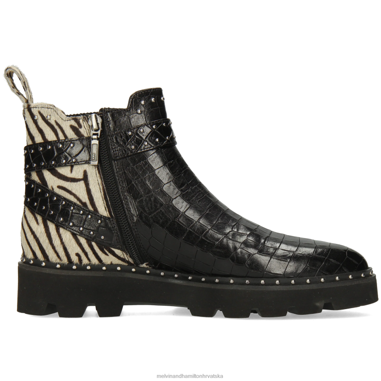 susan 68 žene Melvin & Hamilton crno 22DJH928 gležnjače