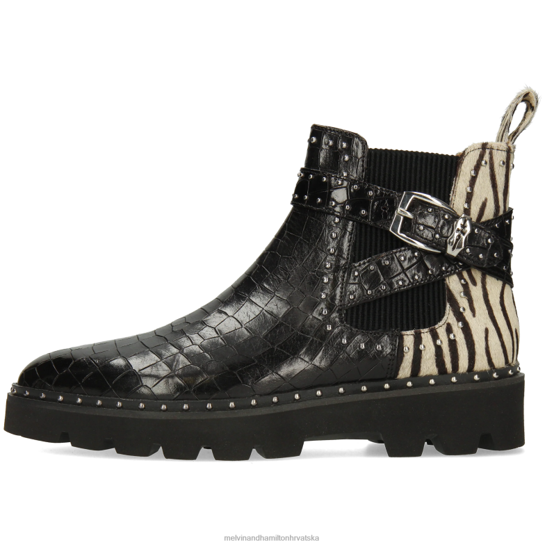 susan 68 žene Melvin & Hamilton crno 22DJH928 gležnjače