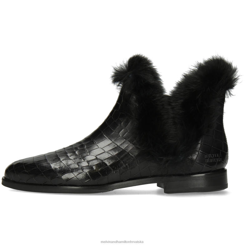 susan 92 žene Melvin & Hamilton crno 22DJH1093 gležnjače