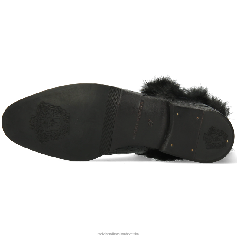 susan 92 žene Melvin & Hamilton crno 22DJH1093 gležnjače