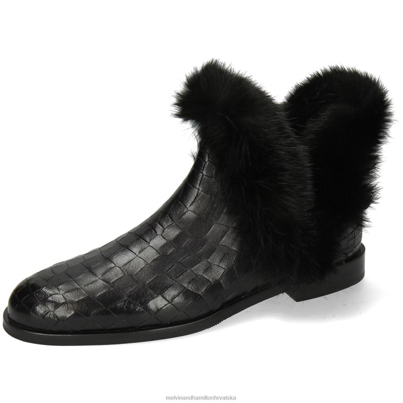 susan 92 žene Melvin & Hamilton crno 22DJH1109 gležnjače