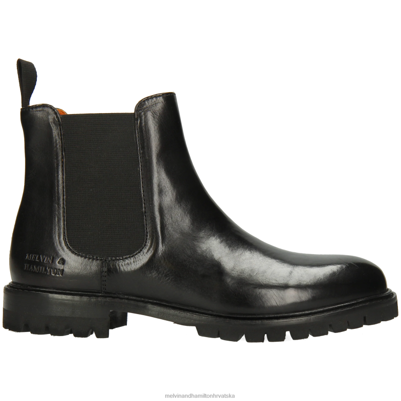 vladar 8 žene Melvin & Hamilton crno 22DJH814 gležnjače