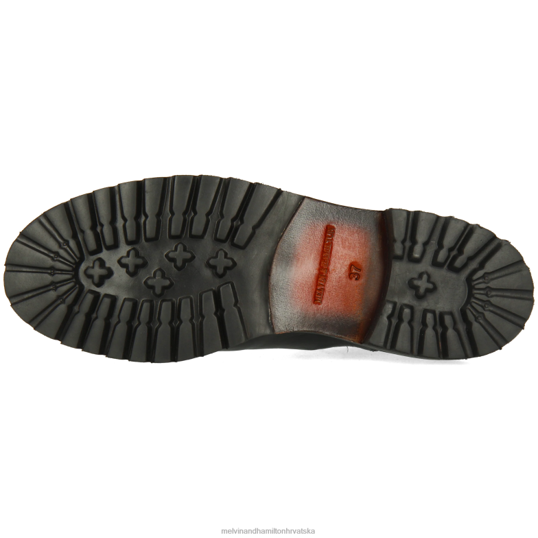 vladar 8 žene Melvin & Hamilton crno 22DJH814 gležnjače