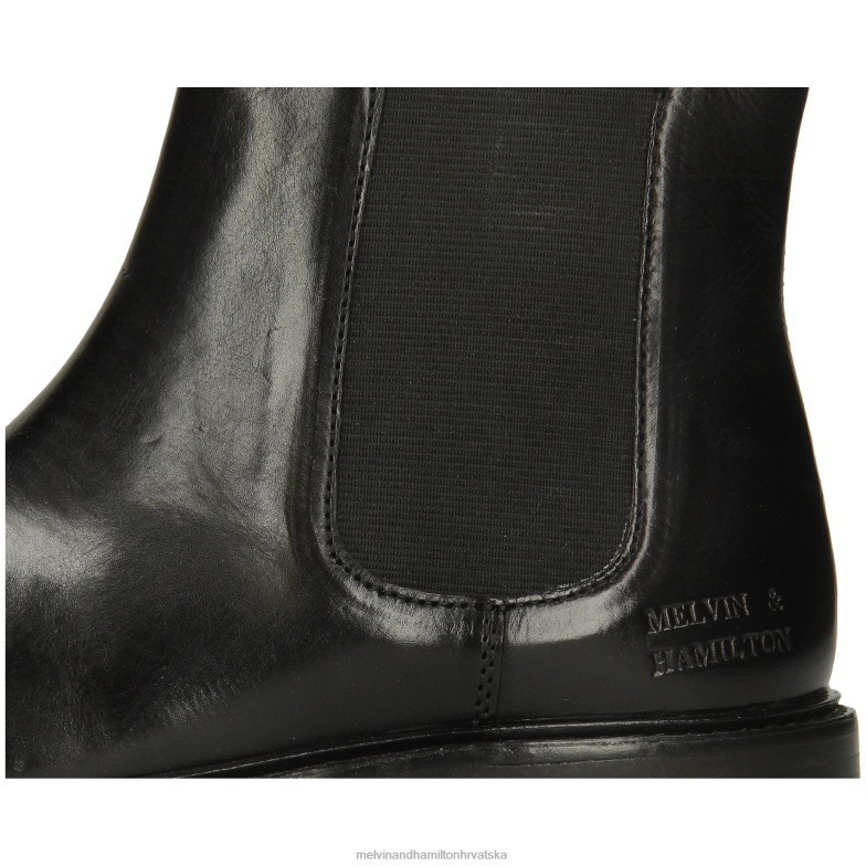 vladar 8 žene Melvin & Hamilton crno 22DJH814 gležnjače