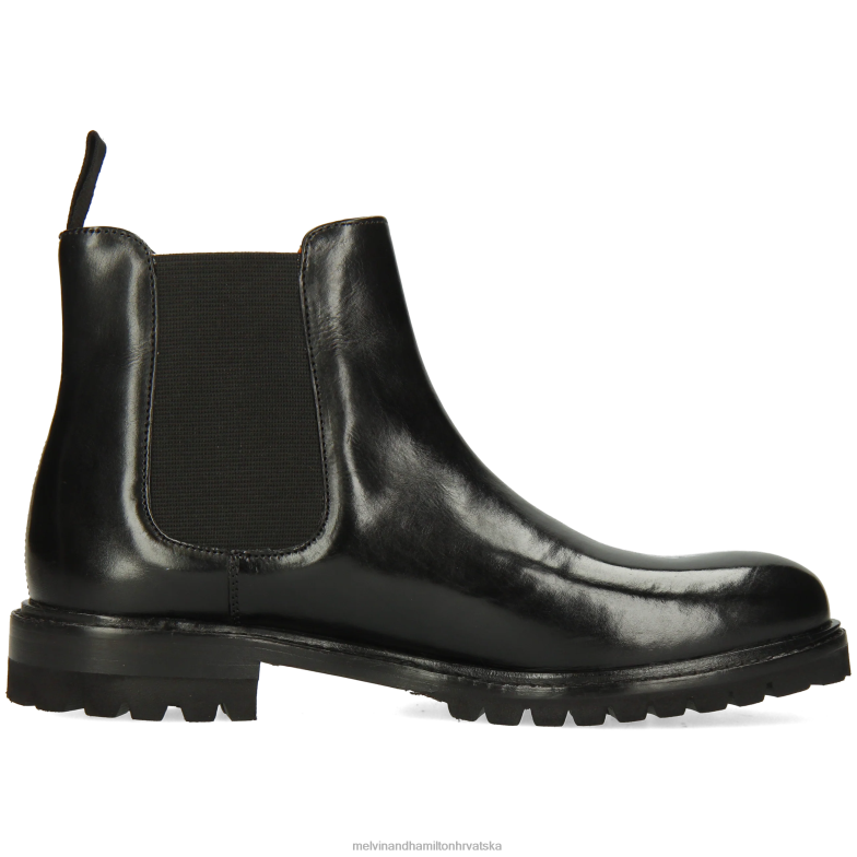 vladar 8 žene Melvin & Hamilton crno 22DJH828 gležnjače