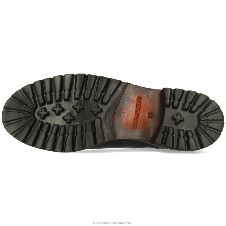 vladar 8 žene Melvin & Hamilton crno 22DJH828 gležnjače