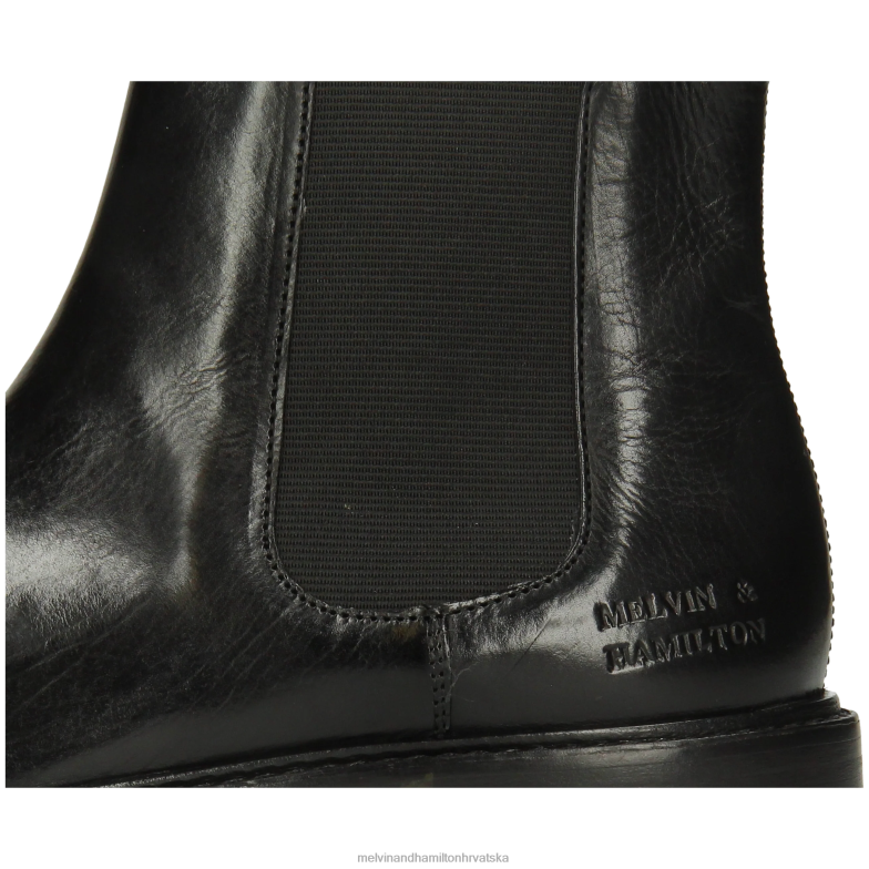 vladar 8 žene Melvin & Hamilton crno 22DJH828 gležnjače