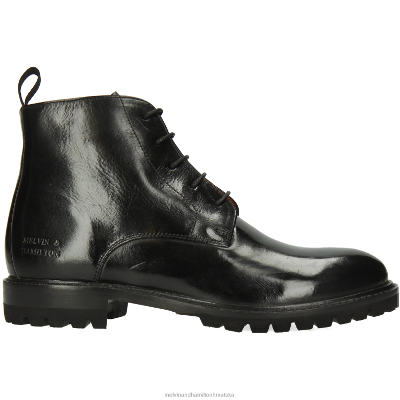 vladati 7 žene Melvin & Hamilton crno 22DJH792 gležnjače