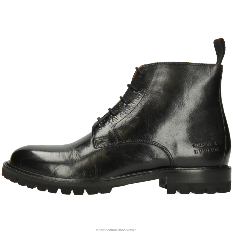 vladati 7 žene Melvin & Hamilton crno 22DJH792 gležnjače