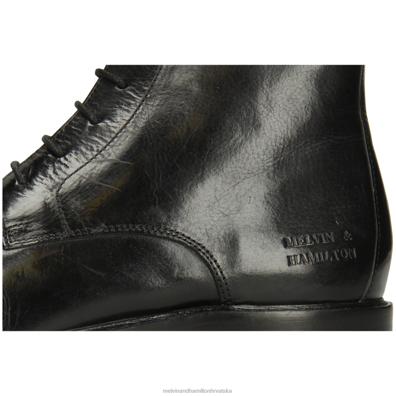 vladati 7 žene Melvin & Hamilton crno 22DJH792 gležnjače