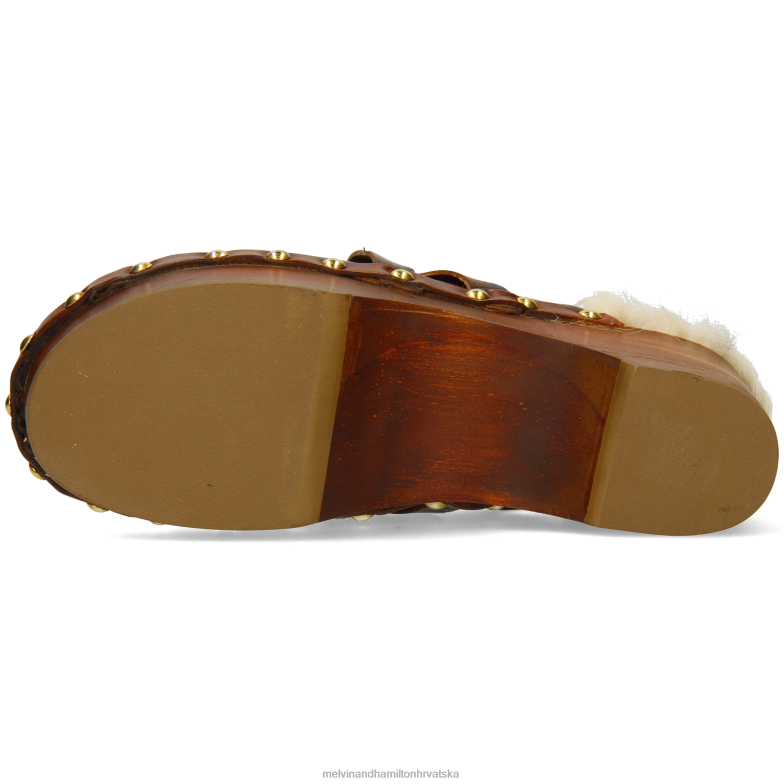 flora 1 žene Melvin & Hamilton smeđa 22DJH1990 klompe