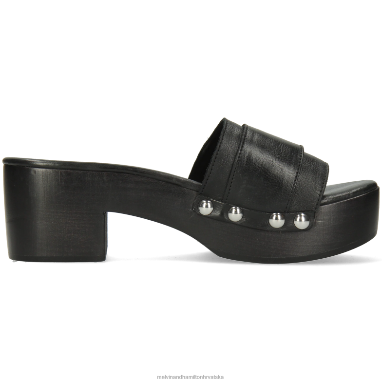 layla 1 žene Melvin & Hamilton crno 22DJH1998 klompe