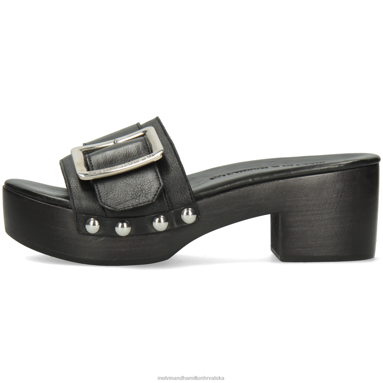 layla 1 žene Melvin & Hamilton crno 22DJH1998 klompe