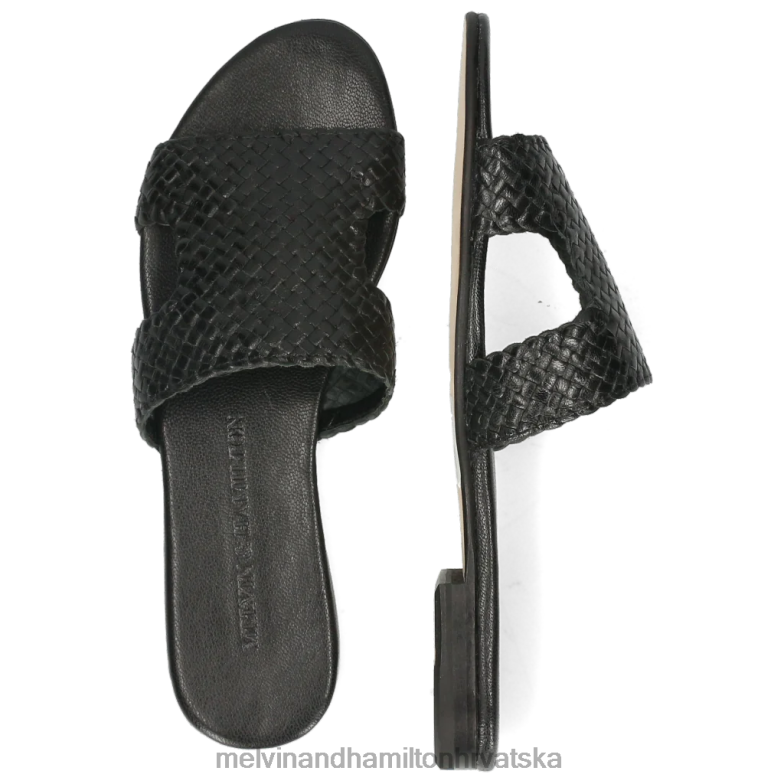 hanna 74 žene Melvin & Hamilton crno 22DJH1689 mazge